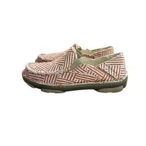 Tony Lama Women's Multicolor Moccsi Pumpkin 108L Slip-On Shoes Size 8.5